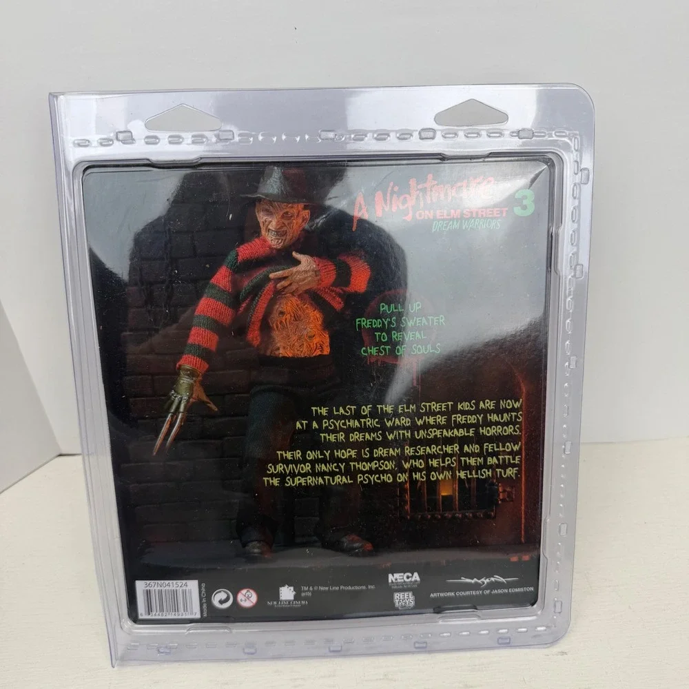 NECA A Nightmare on Elm Street 3 Dream Warriors Freddy Krueger 8" Action Figure - Picture 6 of 7